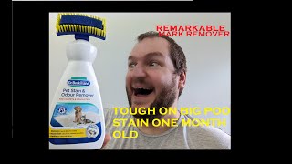 Dr Beckmann  Pet Stain Remover REVIEW  TOUGH TEST  OLD MONTH STAIN [upl. by Cochrane229]