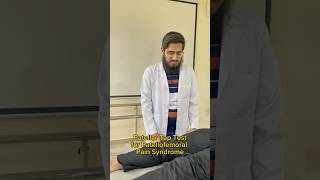 Patellar Tap Test  For Patellofemoral Pain Syndrome physiotherapy reels youtubeshorts viral [upl. by Atina678]