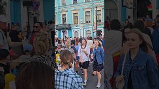 City walking travel walk street walk StPetersburg walking cover kpop [upl. by Yrag]