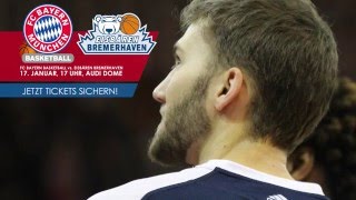 Vorbericht FC Bayern Basketball vs Bremerhaven [upl. by Nial]