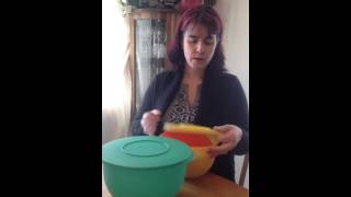 How to use Tupperware Impressions Bowls [upl. by Chessa]