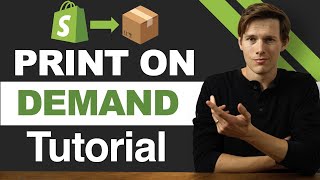 Best Way To Start Print On Demand in 2024 Complete Tutorial [upl. by Alekahs]