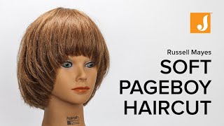 Modernized Soft Razored Short Pageboy Haircut Tutorial [upl. by Anatak]