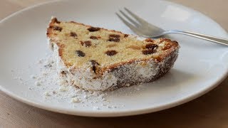 Quarkstollen Backen Rezept  Simple German Christmas Stollen with Quark  ENG SUBS [upl. by Eldwon]