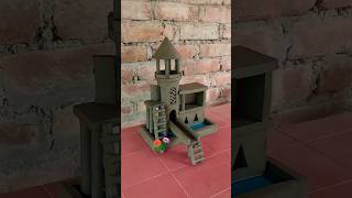 Little clay house making 🏠 clayhouse mudhouse craft [upl. by Aciras]