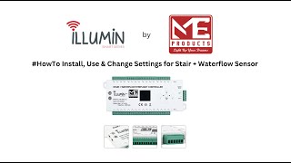 HowTo Connect amp Install Stair amp Waterflow Striplight Sensor [upl. by Ahilam252]