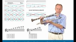 ClarinetFlute hybrids Flarinet Clute standing waves and harmonics [upl. by Aroled]