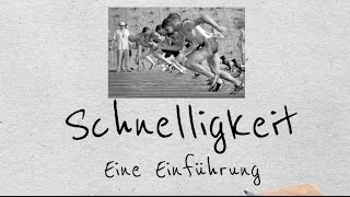 Schnelligkeit  Eine Einführung  Trainingslehre  Sporttheorie [upl. by Nalor19]