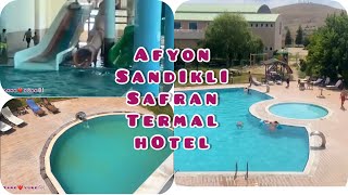 SAFRAN THERMAL RESORT HOTEL AFYON SANDIKLI  Afyon Sandıklı Termal Otel ve Oda Turu [upl. by Aikas]