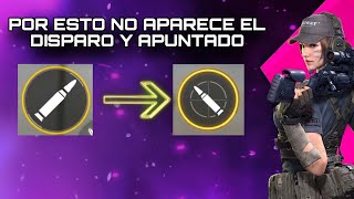 Como volver a tener disparo de cadera en cod Mobile ✅ no tengo el botón de disparo y apuntado [upl. by Ennirak]