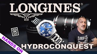 39 mm di Hydroconquest lorologio diver di Longines [upl. by Jehial]