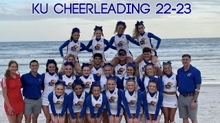 KU Cheer NCA Daytona 2023 [upl. by Sayce]