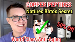 2 X FIRMER SKIN  The Best Copper Peptides skincare [upl. by Nynahs]