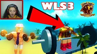 VAR MI ASLANLARA YAN BAKAN  👊 ROBLOX WEiGHT LiFTiNG SiMULATOR 3 codes 👊 YENİ TÜRKÇE WLS3 2020 [upl. by Atillertse]