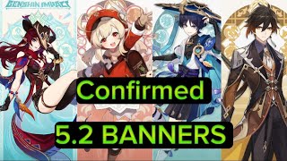 FinallyConfirmed 52 BANNERS phase 1 amp phase 2genshin impact [upl. by Desmond]