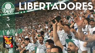 PALMEIRAS 3 x 0 MELGAR  TORCIDA EM FESTA  LIBERTADORES 2019 [upl. by Werdnaed]