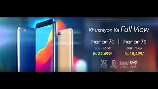 Honor 7 Series  Khushiyon ka Full View 7C amp 7S [upl. by Gastineau865]