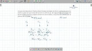 Regla de interés simple  Problema XIII [upl. by Sedinoel]