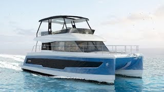 Fountaine Pajot Power 40 catamaran 2019  World Premiere [upl. by Ahsikar]