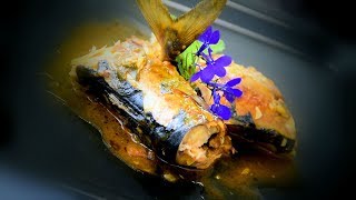 Braised Mackerel amp Tomato Chinese Style Cooking Recipe [upl. by Nylarahs]