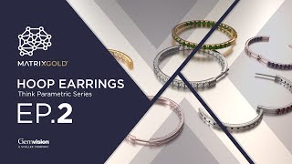 How to design Hoop Earrings  MatrixGold Tutorial [upl. by Hut867]