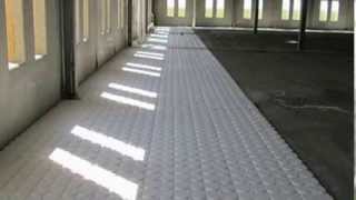 Radiant Heated Flooring for Commercial Applications  Infloor Heat Installation [upl. by Suilenroc]