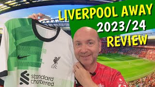 🔥 New LIVERPOOL 2324 Nike Away Kit Review [upl. by Erreit]