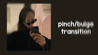 pinchbulge transition tutorial — alight motion 」 [upl. by Wiatt]