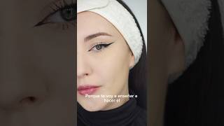 TRUCO PARA DELINEADO EN PÁRPADOS CAÍDOS ✅🤯🔥 parpadoscaidos delineado eyeliner [upl. by Smitt]