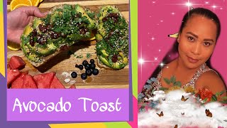 Avocado Toast  Breakfast Meal [upl. by Nirrak]