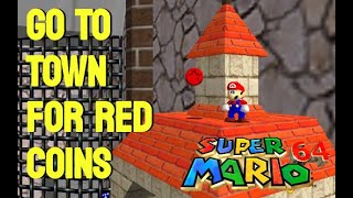 Super Mario 64  Bowser in the Fire Sea  8 Red Coins  69120 [upl. by Oigile658]