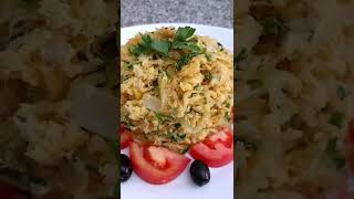 Bacalhau à Brás recipe  bacalhau à brás  cod shorts cod bacalhau [upl. by Libove222]