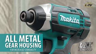 Makita 18V Compact Lithium Ion Cordless Impact Driver XDT11 [upl. by Ytirahc]