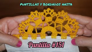 PUNTILLA 151 🌼 UNA SOLA VUELTA [upl. by Emirac]