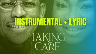 Taking care  Moses Bliss ft Mercy Chinwo Karaoke lyric  instrumental [upl. by Dougal127]