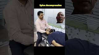 spine decompression treatment subscribe 🤪😎🙏trending 🤸🫀like ✌️👌🤠viral [upl. by Jolenta661]