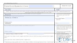 Instruction to fill proof of claim form [upl. by Rakia]