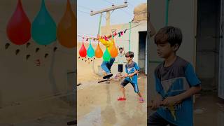 Balloon popping challenge video shortsviral video balloon [upl. by Ymmij]