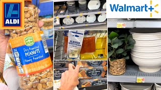 COMPRAS DE MERCADO NO ALDI E WALMART  SALMÃO ASSADO COM BRÓCOLIS [upl. by Miguelita675]