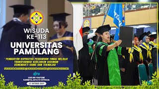 Wisuda Universitas Pamulang ke113 [upl. by Notac]