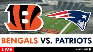 Bengals vs Patriots Live Streaming Scoreboard Free PlayByPlay Highlights Boxscore  NFL Week 1 [upl. by Kerwin]