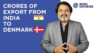 Export from India to Denmark  Bhagirath Goswami  Being Exporter [upl. by Ocsisnarf]