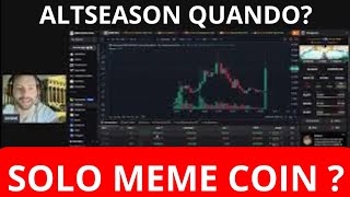 ALTSEASON A CHE PUNTO SIAMO 🔴 CRYPTO DAILY 19112024 [upl. by Gennaro]