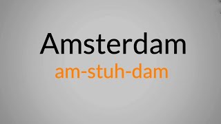 How to pronounce Amsterdam  Amsterdam pronunciation  Amsterdam meaning in Tamil  MrEnglish [upl. by Chard496]