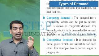 32 Economics Chapter 3A Types Of Demand and Determinants Demand [upl. by Yunfei]