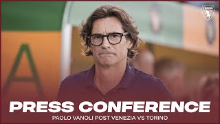 VENEZIATORINO  PRESS CONFERENCE MISTER VANOLI 🎙️ [upl. by Aisylla]