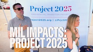 How would Project 2025 impact troops and veterans [upl. by Seabury]