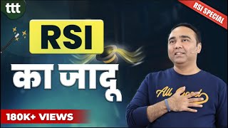 RSI का जादु  Tuesday Technical Talk  Vishal B Malkan [upl. by Galvan606]