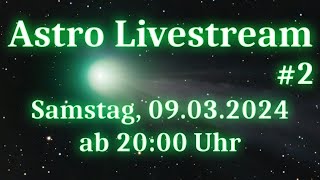 Sternwarte Hof  Astro Livestream 2 [upl. by Noreh]