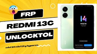 Eliminar cuenta Google FRP Redmi 13C gale [upl. by Ase]